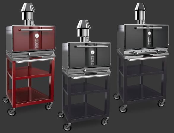 Kopa ovens on stand